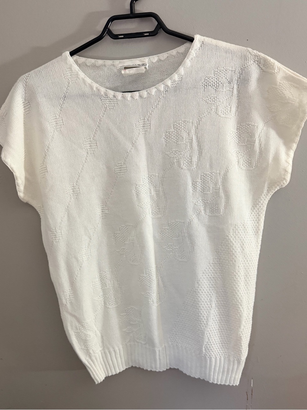 Rare Sears Tradition 70s knitted top vintage blouse sweater, made in Canada
